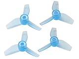 Rakonheli 31mm 3 Blade Clear Propeller (2CW+2CCW; 0.8mm Shaft) (Blue) - Blade Inductrix/FPV