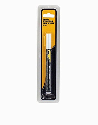 WOODLAND SCENICS C1291 Road Striping Pen White