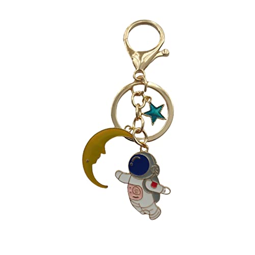 Cute Astronaut Keychain, Spaceman Keyring for Man Woman, Creative Jewelry for Space Lover at Amazon