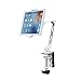 suptek Aluminum Tablet Desk Mount Stand 360° Flexible Cell Phone Holder for iPad, iPhone, Samsung, Asus and More 4.7-11 inch Devices, Good for Bed, Kitchen, Office (YF208BW)