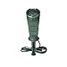 Woods 17321 17321WD Outdoor Plug-in Yard Stake Timer with Photocell; Dusk-To-Dawn; 3-Outlet; Green