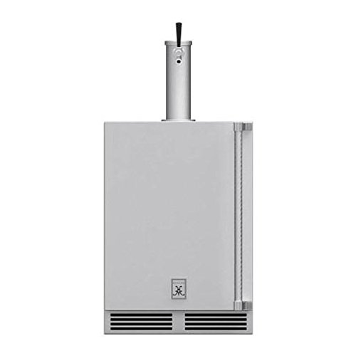 Hestan 24-inch 5.2 Cu. Ft. Left Hinge Outdoor Rated Single Tap Beer Dispenser - Gfdsl241