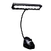 Lightess Dimmable Music Stand Lights Clip on Book Light Piano LED Reading Lamp USB Desk Lamp, Black