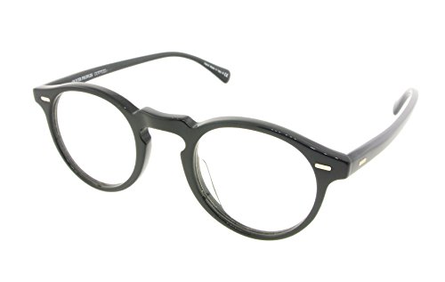 Oliver Peoples Eyeglasses Gregory Peck 5186 1005 Black Acetate Frames