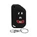 Good Life+Style 2 Pc Jeep Wrangler JL Smart Key Fob 4 Button Covers for Keyless Remote with Snap Hooks | Set of 2 Jeep Wrangler JL Key Fob Protector Cases for 2018 2019 Wrangler JL 68292944AA