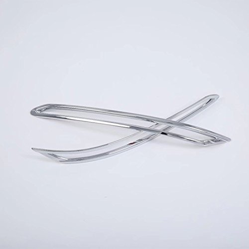 For Honda Accord 2018 2019 ABS Chrome Rear Back Fog Lamp Light Cover Trim 2PCS Exterior Trim Car Styling Accessories - Thumbnail 3