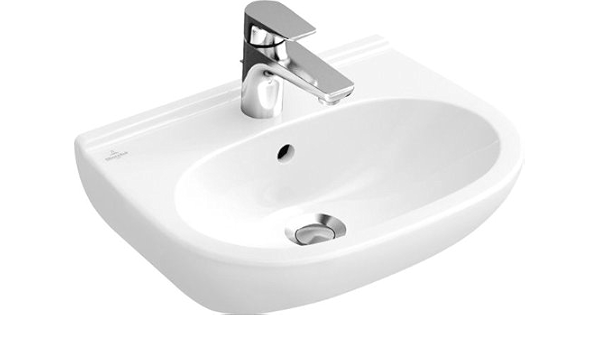 Villeroy & Boch O.NOVO Lavabo Compact 550 x 370 mm, sin grifo ...