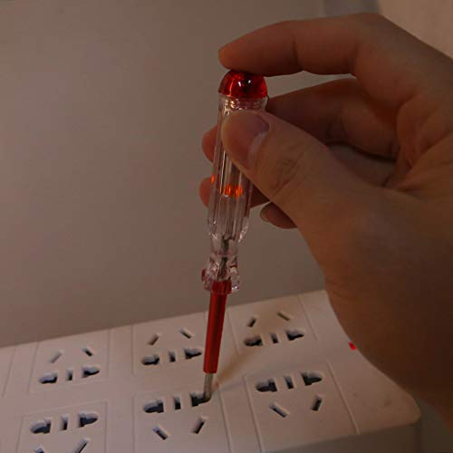 AC 100-500V Pocket Pen Sensor Voltage Detector Tester Screwdriver Clip Test Pencil By YDZN