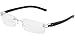 Tag Heuer Eyeglasses Track S TH7644 TH/7644 011 Pure Black TagHeuer Rimless 56mm