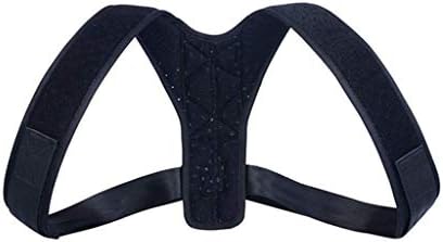 Hf Zen 背筋補正ベルト 女性の姿勢コレクターメンズバックコルセット 姿勢コルセット 快適で効果的な調節可能な姿勢 肩こり解消 痛みの緩和 猫背予防 お歳暮 ブラックm