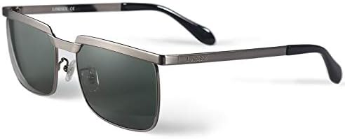 Mens Sunglasses Retro Shades Eyewear UV400 Protection Rectangular Sunglasses for Outdoor Driving Fishing