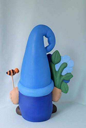 Suoyi Funny Garden Gnome Statue,Outdoor Decor for Patio Deck Yard Garden Lawn Porch,Welcome Resin Gnomes Figurines… - Image 3