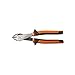 Klein Tools 200028EINS Pliers, Electrician's Insulated Diagonal Cutting Pliers with Slim Handle 1000V Rated Grips, 8-Inch