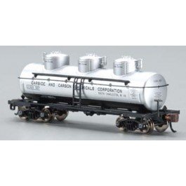 Bachmann Industries 3 Dome Tank Transcontinental Oil Company Car, N Scale