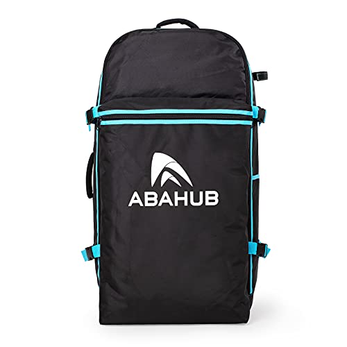 Abahub Premium iSUP Bag with Wheels, Travel Carrying Backpack for Inflatable Stand Up Paddleboards, Paddle Board Accessories