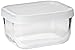 Bormioli Rocco Frigoverre Rectangular Food Container with Frosted Lid, 5-Ounce