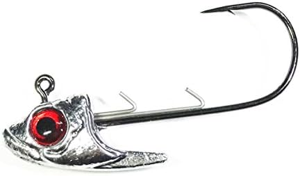 Kathy store INC Swimbait Head Jig Fishing jig Body Lure Raw (5-Pack)