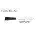 Rada Cutlery Bagel Knife Stainless Steel Blade Steel Resin Made in USA, 10-1/8 Inches, Black Handle