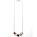 Mama & Little Teresa Silicone Baby Teething Necklace for Moms - Nursing Necklace in Sweet Mint - Teething Beads and Baby Teething Toys