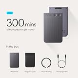 Plaud Note AI Voice Recorder 64GB Case App Transcribe 112 Languages view 10