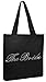 Black The Bride Luxury Crystal Bride Tote bag wedding party gift bag Cotton
