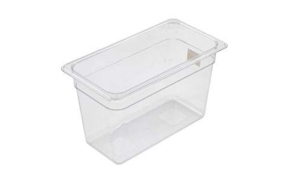 Genware PC13-200 1/3 -Polycarbonate GN Pan, 200 mm, Clear