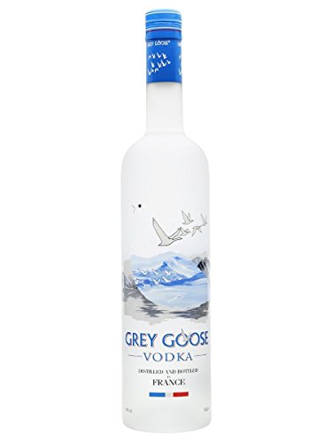 GREY GOOSE Premium-Vodka aus Frankreich mit 100 % französischem Weizen und natürlichem Quellwasser, 40% Vol., 600 cl/6 L