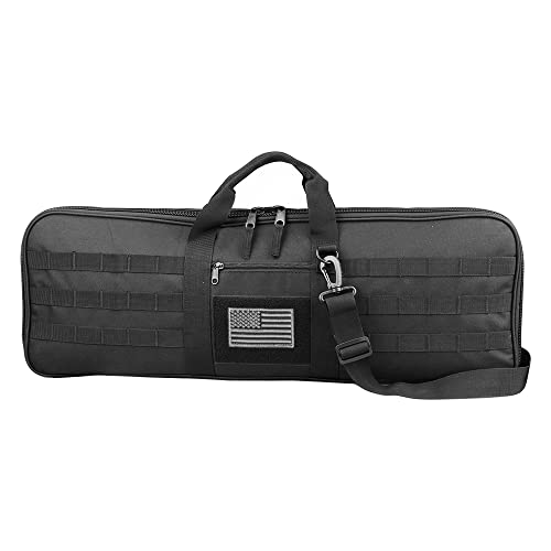 KRATARC Archery Takedown Recurve Soft Bow Case Tactical Bow Holder Bag with Shoulder Strap