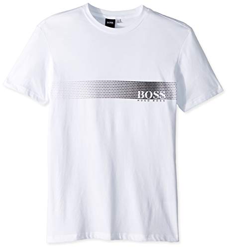 Hugo Boss BOSS Men's T-Shirt RN, Open White, M