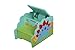 Wildkin Kids Wooden Step Stool for Boys and Girls, Perfect for Kitchen or Bathroom Use, Features Convenient Carrying Handle, Measures 15.6 x 13.55 x 9.65 Inches (Dinosaur)