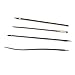 Co-link 4 Needles Copper Handle Sewing Awl Hand Stitcher Shoe Repair Tool for DIY Sewing Repairing Canvas Leather (Gold)