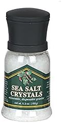 Chef Specialties 90509 Mini Disposable Sea Salt Grinder - 12 / CS