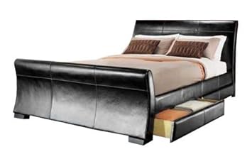Limitless Home 4ft6 Size Double Bed With Storage 4x Drawers High