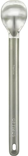 Optimus Titanium Long Spoon Lightweight Durable Backpacking Camping Utensile
