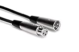 Hosa XLR-102 XLR3F to XLR3M Balanced Interconnect Cable, 2 Feet