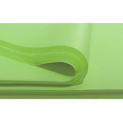 Crown 480 Sheets Bulk Pack Lime Green Tissue Paper Gift Wrap Ream of