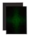 Vigilant Card Sleeves & Deck Protectors, 100 Count, Standard Size, Matte Finish, Designer Art Print (Emerald)