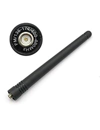 Mengshen Baofeng Talkie Walkie UV ricetrasmettitore Two Way Radio FM VHF/UHF Dual Band Cable de Programación + original de mano portátil micrófono + original Antena UV-5R