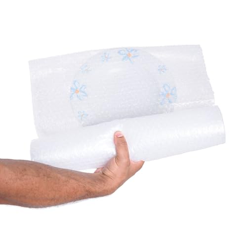 Plástico Bolha Bobina 40cm X 5 Metros Resistente 40 Micras Branco Rolo Papel Bolha Mudanca Plastico Bolhas Grande 5m Proteção