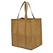 Lawei 12 Pack Reusable Grocery Bags, Large Shopping Bags with Reinforced Handle, Heavy Duty Foldable Grocery Tote Bags, 2 Pieces of Each Color (6 Assorted Colors)
