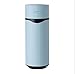 COSVII 120ML Glass Oil Diffuser Ultrasonic Aromatherapy diffuser for Essential Oils with 7-color LED Lights, Automatic Shut-off Function (White Bottom)