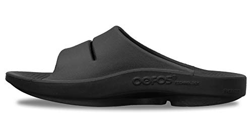 OOFOS Unisex OOahh Sport Slide Sandal, Black/Black 13 B(M) US Women/11 D(M) US Men OOFOS Unisex OOahh Sport Slide Sandal, Black/Black 13 B(M) US Women/11 D(M) US Men