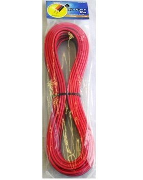 Amazon Ohm 配線用 スピーカーコード 赤 白 10m 04 7394 延長コード 産業 研究開発用品 通販