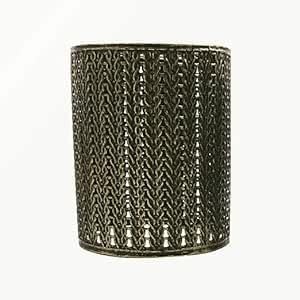 DC Voltage Pendant Light Shade Metal Drum Shaped Lampshade Industrial Easy fit Ceiling Indoor Wire cage Lampshade for Kitchen Living Room Corridor