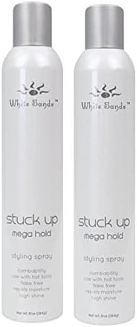White Sands Stuck Up Mega Hold Hairspray 10 oz (Set of 2)