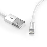 KabelDirekt (3 feet) Apple Mfi certified Lightning Cable white - TOP Series