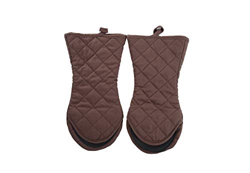 image for ARCLIBER Oven Mitts and Potholders,4PCS Heat Resistant Kitchen Gloves,
