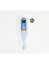 SX610 Probador tipo pluma impermeable de pH, ±0.1 pH de precisión, 0-14.0 pH de rango, apto para pruebas d tubo de ensayo, probeta de reemplazo.