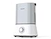 Homech 4L Cool Mist Humidifier, Quiet Ultrasonic Humidifier for Bedroom Nursery Baby 12-60 Hours, Easy to Clean, 360° Nozzle, Waterless & Water Tank Lifted Auto Shut-Off(Grey