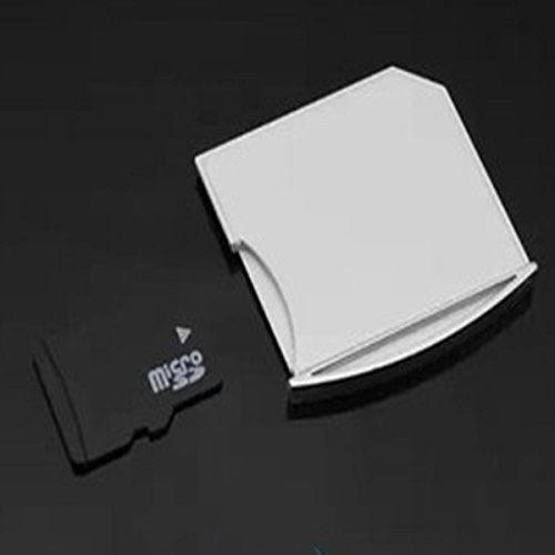 White Micro SD TF to MiniDrive SD Card Reader Adapter For MacBook Air Pro